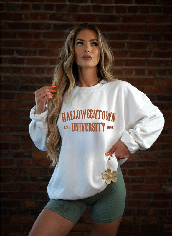 HalloweenTown University Crew Neck Sweatshirt