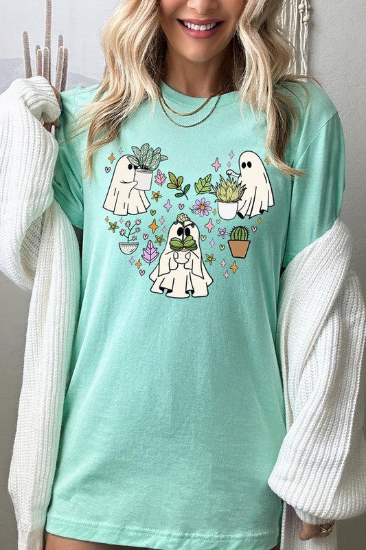 Ghost Plant Lover Halloween Graphic Tee